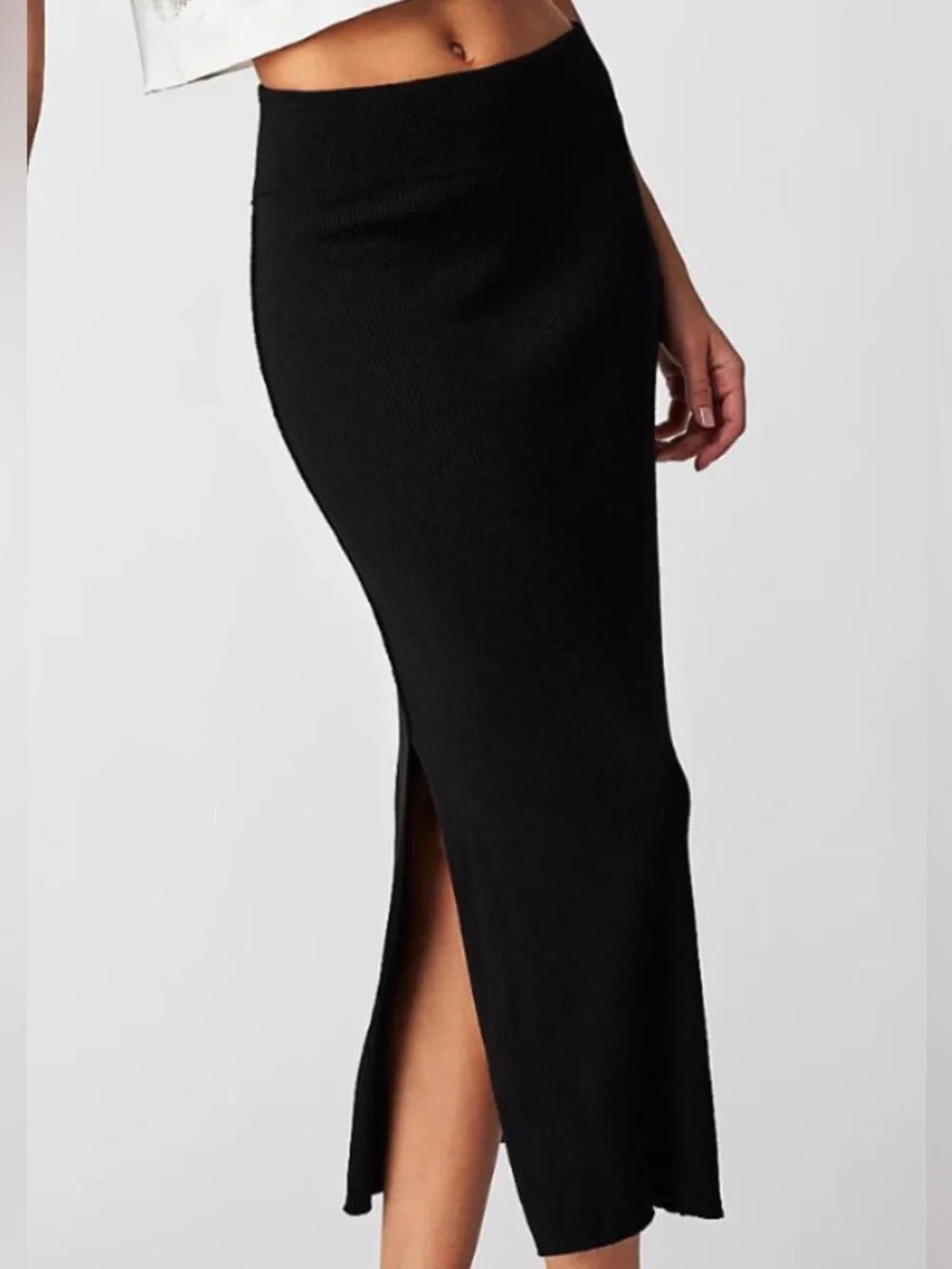 Free People Golden Hour Midi Skirt
